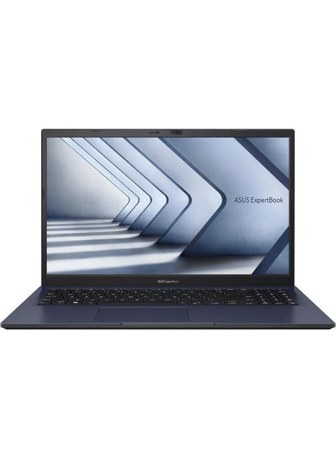 أسوس ExpertBook B1 Laptop, 15.6" FHD Anti-Glare Display, Intel Core i3-1315U, 8GB DDR5 RAM, 256GB PCIe 4.0 SSD, Intel UHD Graphics, Windows 11 Home, Gentle Grey English Gentle Grey - Image 1