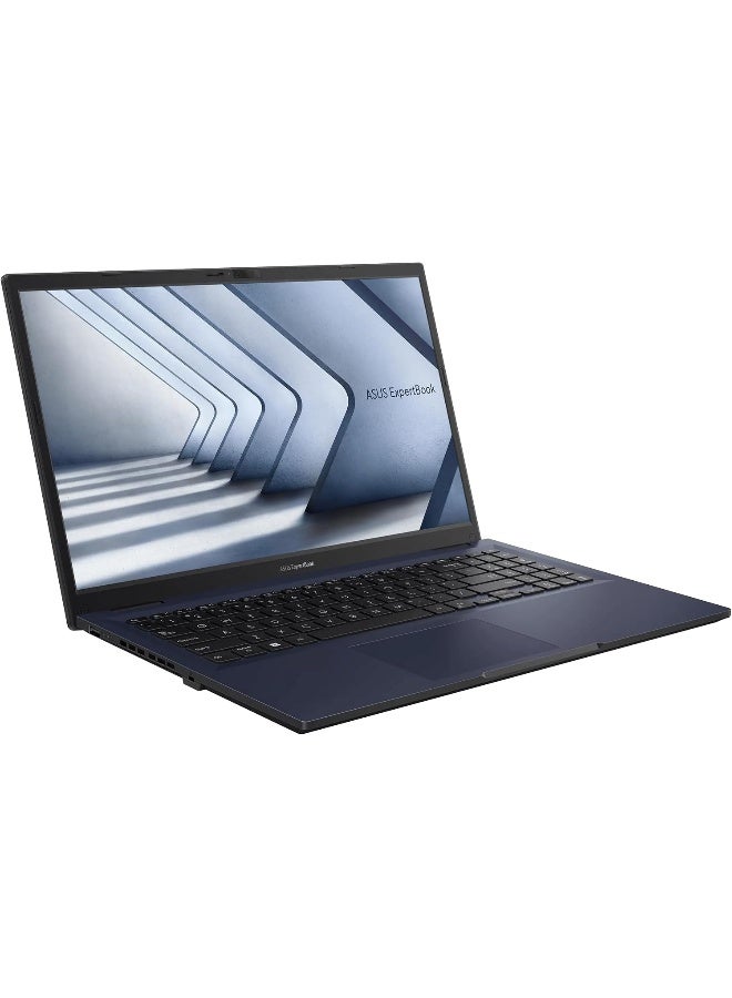 أسوس ExpertBook B1 Laptop, 15.6" FHD Anti-Glare Display, Intel Core i3-1315U, 8GB DDR5 RAM, 256GB PCIe 4.0 SSD, Intel UHD Graphics, Windows 11 Home, Gentle Grey English Gentle Grey - Image 2
