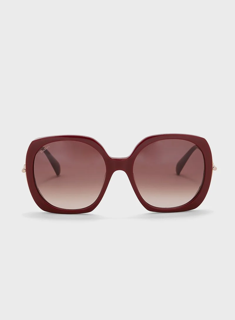 MaxMara Oversized Shape Sunglasses