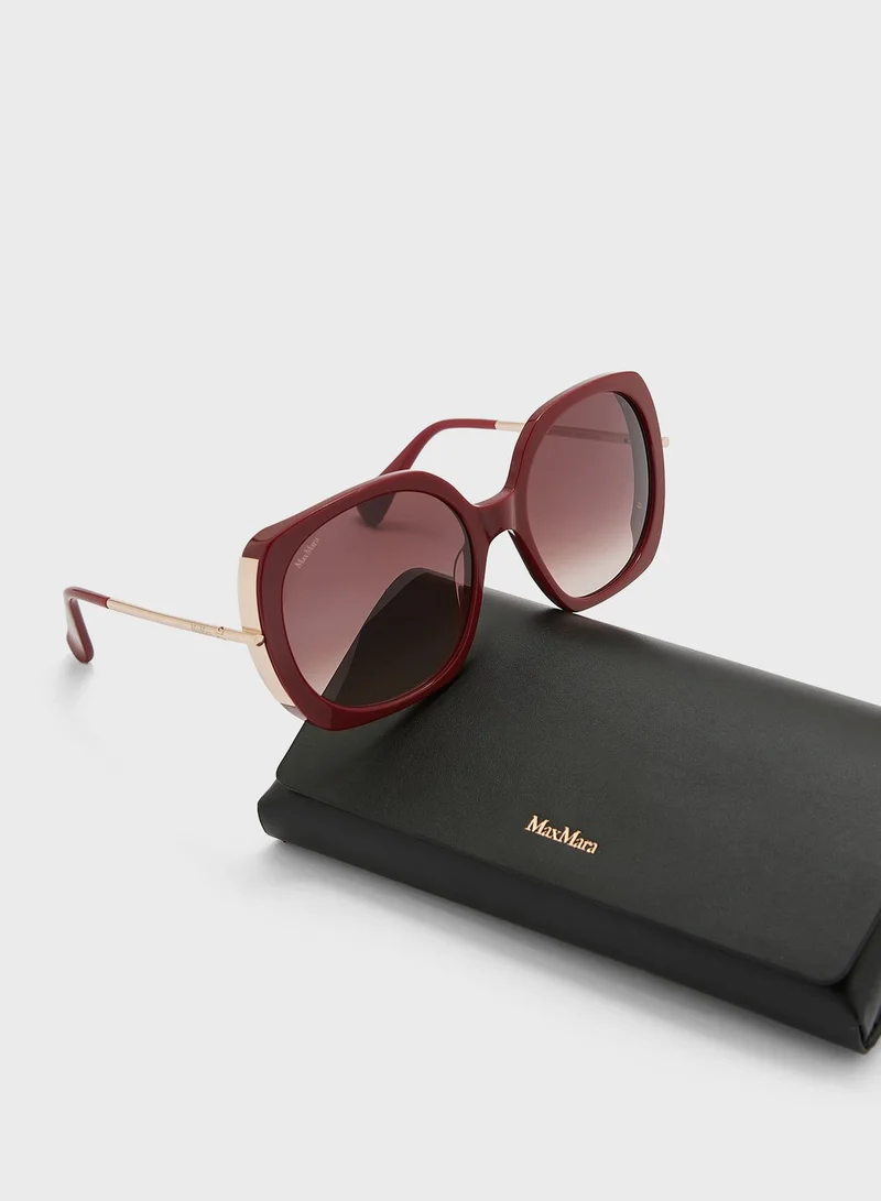 MaxMara Oversized Shape Sunglasses