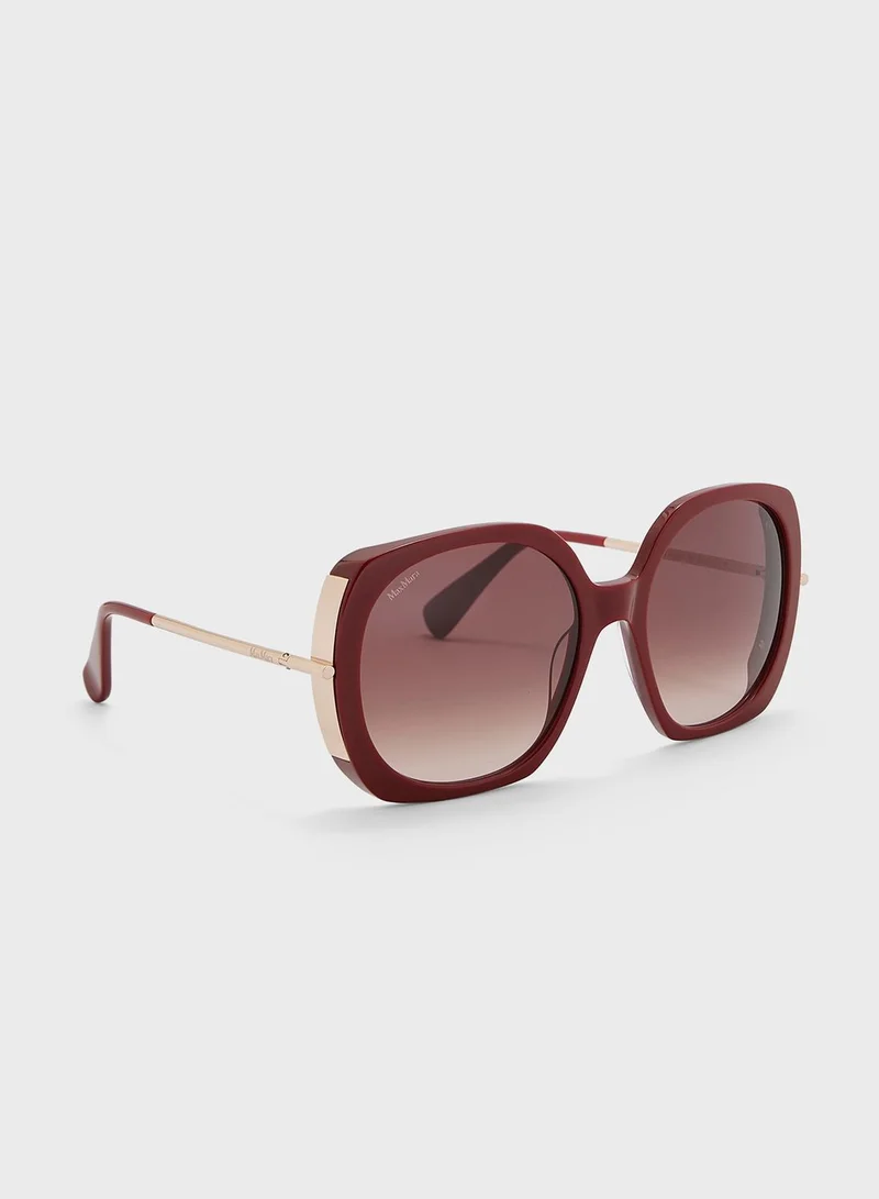 MaxMara Oversized Shape Sunglasses