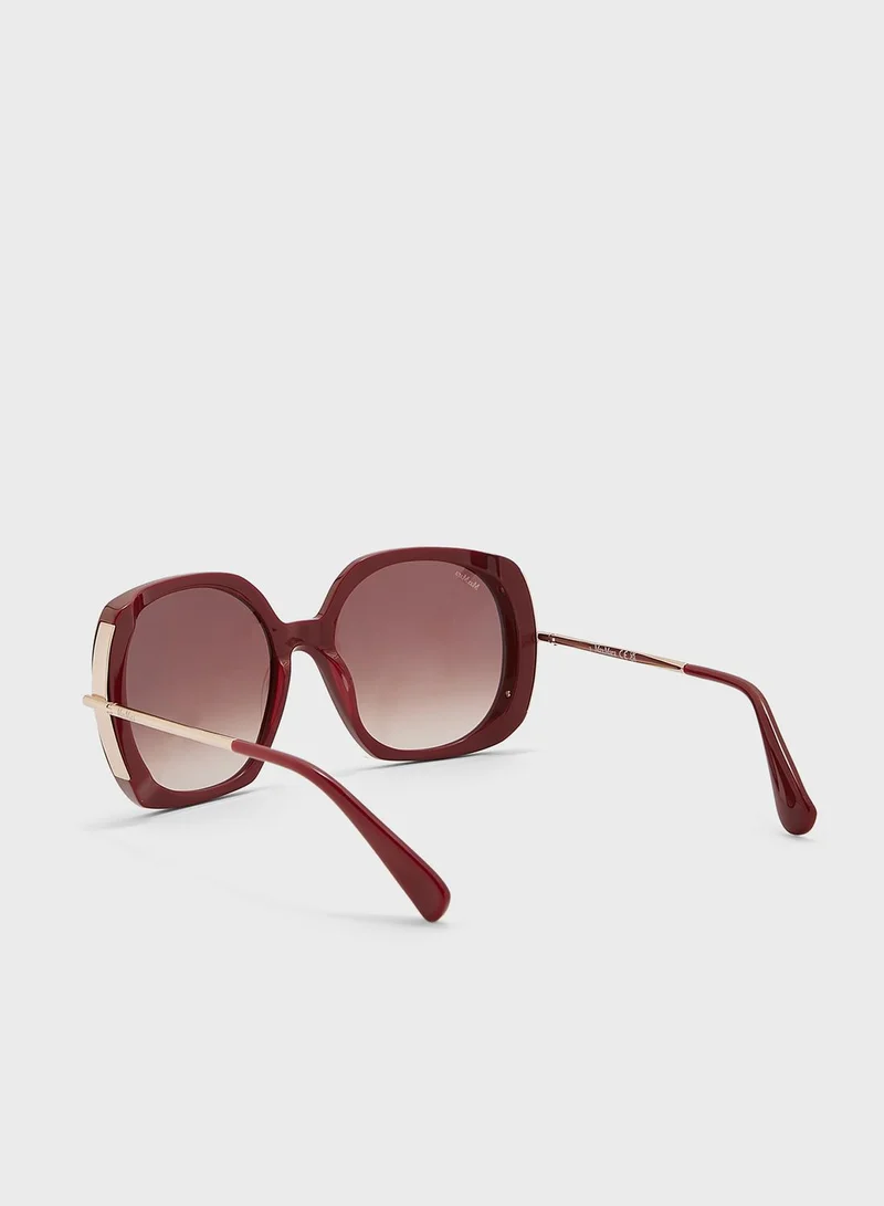 MaxMara Oversized Shape Sunglasses