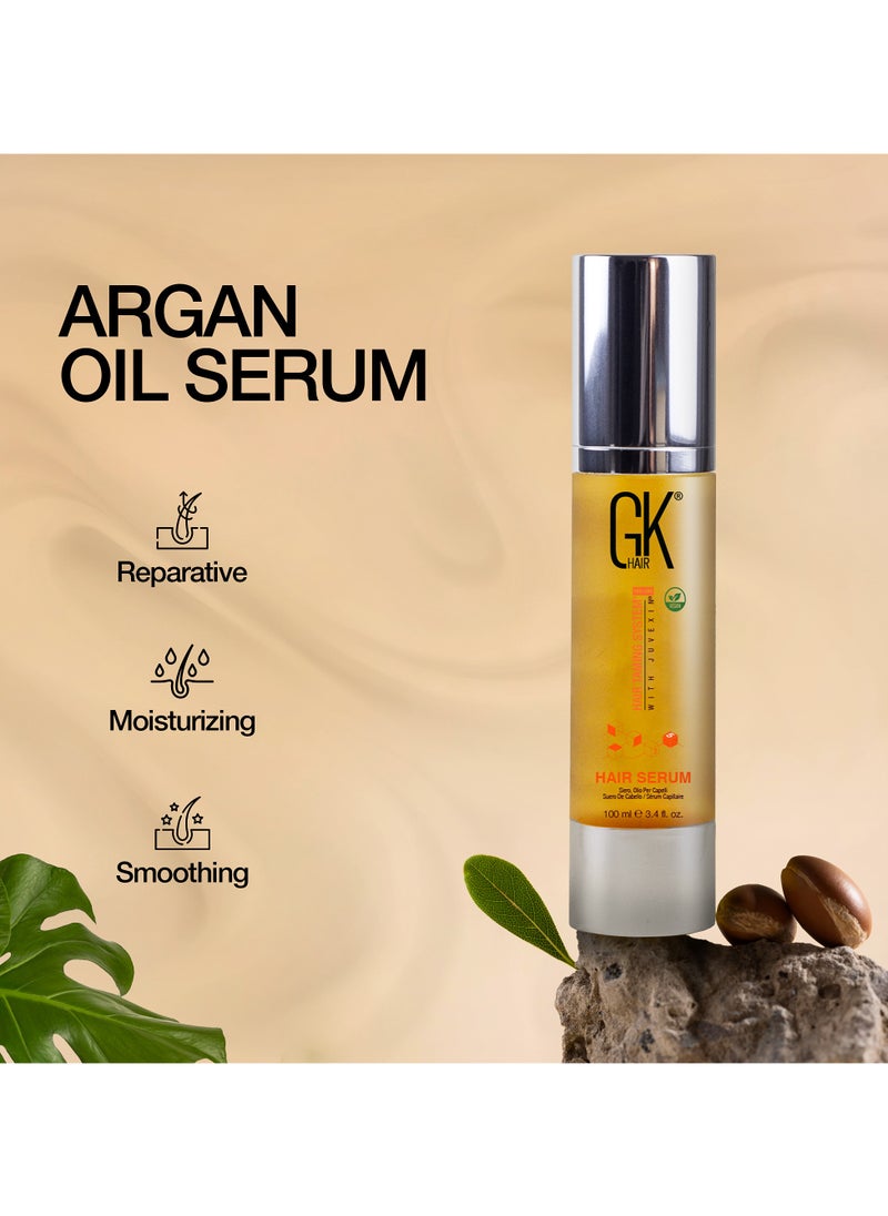 GK Hair - Serum 100% Pure Organic Argan Oil 100ml - Image 1