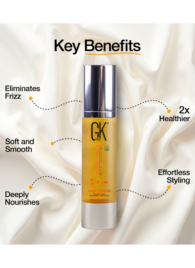 GK Hair Serum 100% Pure Organic Argan Oil 100ml  - Image 4