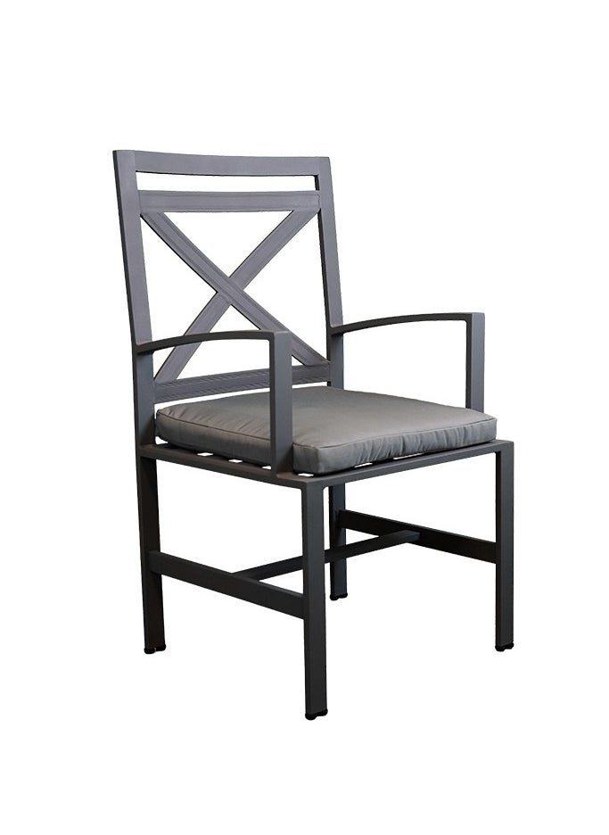 Schondor Furniture Cologne  Dining Sets | 6 Seaters | Outdoor Furniture | Made in Aluminum Cast | Perfect for Any Outdoor Space | Garden | Backyard | Patio | Balcony | Outdoor Eateries  - Image 3