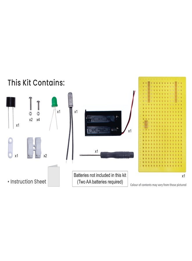 itsy-bitsy Itsy Bitsy DIY STEM Learning Kit Build Your Own Fire Alarm | Engineering Project Kit | Science Experiment Kit for Kids 8-10-12-14 Years | Best Gift for Boys & Girls - Image 3