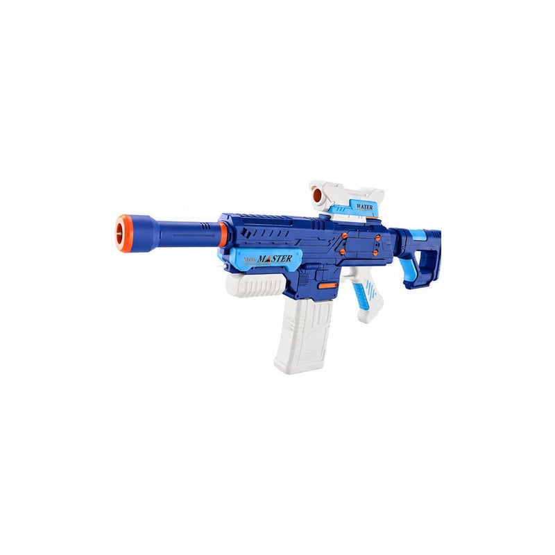 Master Outdoor Challenge | Electric Water Gun Toy for Kids, Blue, 500ml Capacity, Range 25-32 Ft - Image 1