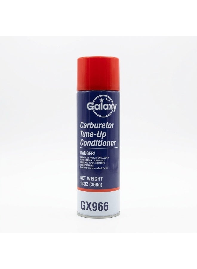 Galaxy Carburetor Tune-Up Conditioner - 13oz Professional Engine Cleaner & Maintenance Spray for Cars, Trucks & Small Engines - Improves Performance & Fuel Efficiency - Model GX966 - Image 1