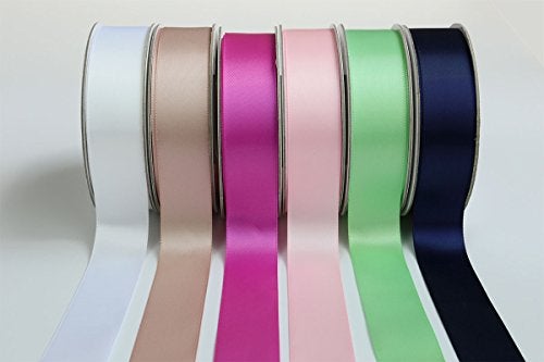 Ribbonitlux 1" Wide Double Face Satin Ribbon 25 Yards (183-Garden Rose）, Set for Gift Wrapping, Party Decor, Sewing Applications, Wedding and Craft - Image 4