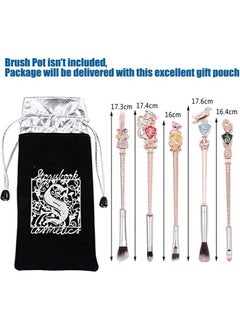 5 Pcs Metal Makeup Brushes Set Gifts Wi-Zard Wand Makeup Brushes Set For Women Magic Eye Shadow Eyeliner Blending Lip Brush With A Manicure Pen Storage Bucket - pzsku/ZB87134F00C32ABD57643Z/45/_/1728542429/621d2a57-c7b9-4ab3-801f-863a29ab209d