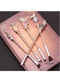 5 Pcs Metal Makeup Brushes Set Gifts Wi-Zard Wand Makeup Brushes Set For Women Magic Eye Shadow Eyeliner Blending Lip Brush With A Manicure Pen Storage Bucket - pzsku/ZB87134F00C32ABD57643Z/45/_/1728542430/f0f2fe50-856f-4acd-acd7-7719819bcad8