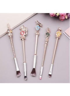 5 Pcs Metal Makeup Brushes Set Gifts Wi-Zard Wand Makeup Brushes Set For Women Magic Eye Shadow Eyeliner Blending Lip Brush With A Manicure Pen Storage Bucket - pzsku/ZB87134F00C32ABD57643Z/45/_/1728542439/bf9b88a7-c502-4d80-babf-39d514ce3cbd