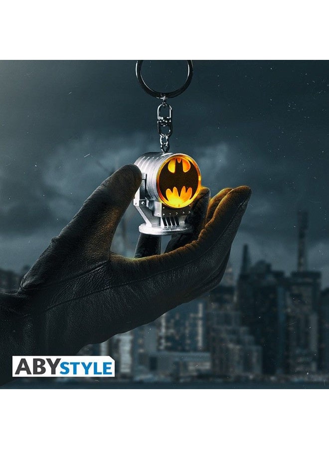ABYstyle Dc Comics - Keychain 3D Premium Bat-Signal - Image 1