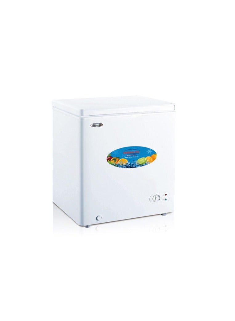 Generaltec 80L Chest Freezer – Single Door, 1-Year Full Warranty, 5-Year Compressor Warranty | GF175L 80 L 78 W GF175L white
