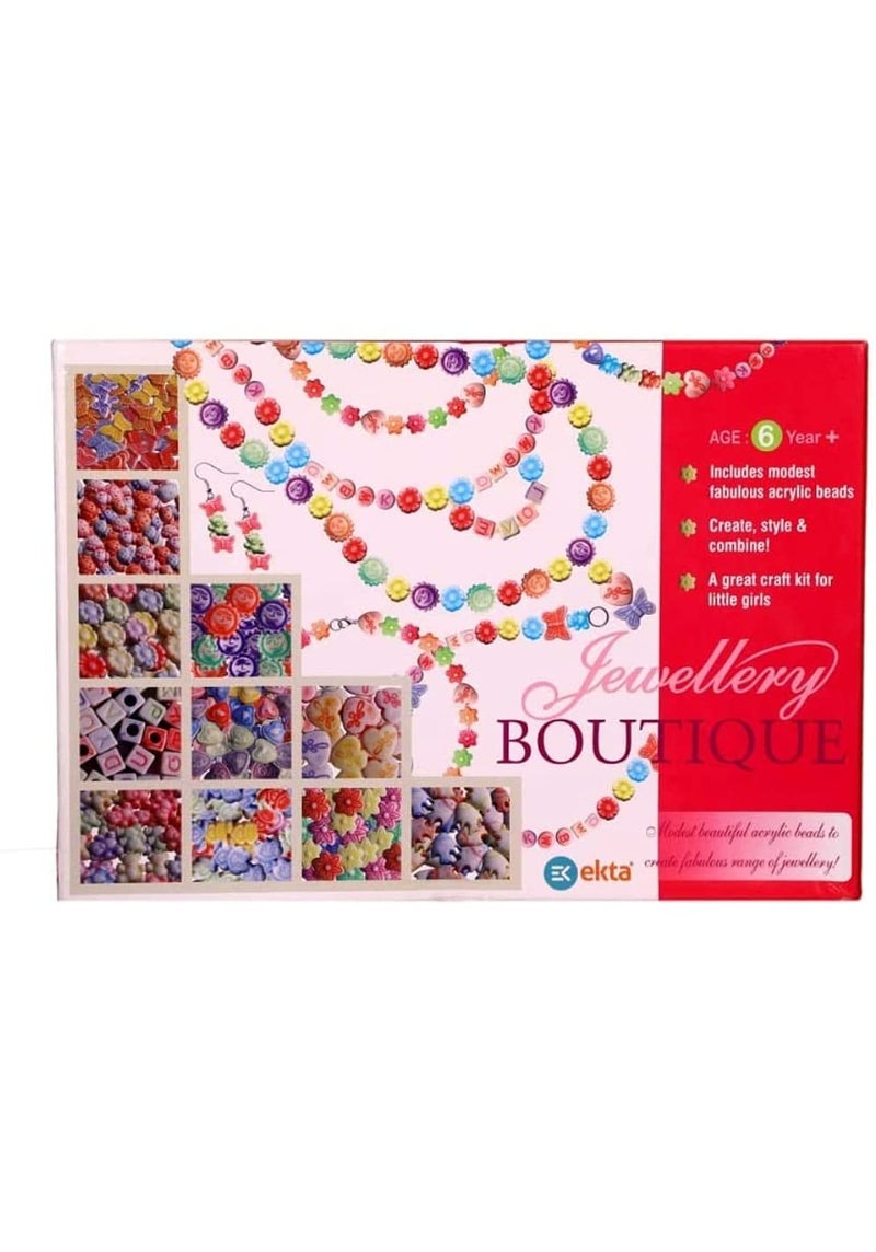 EKTA Jewellery Designer Senior Craft Kit | Create Your own Designer Jewellery | Perfect Toy for Girls - Image 4
