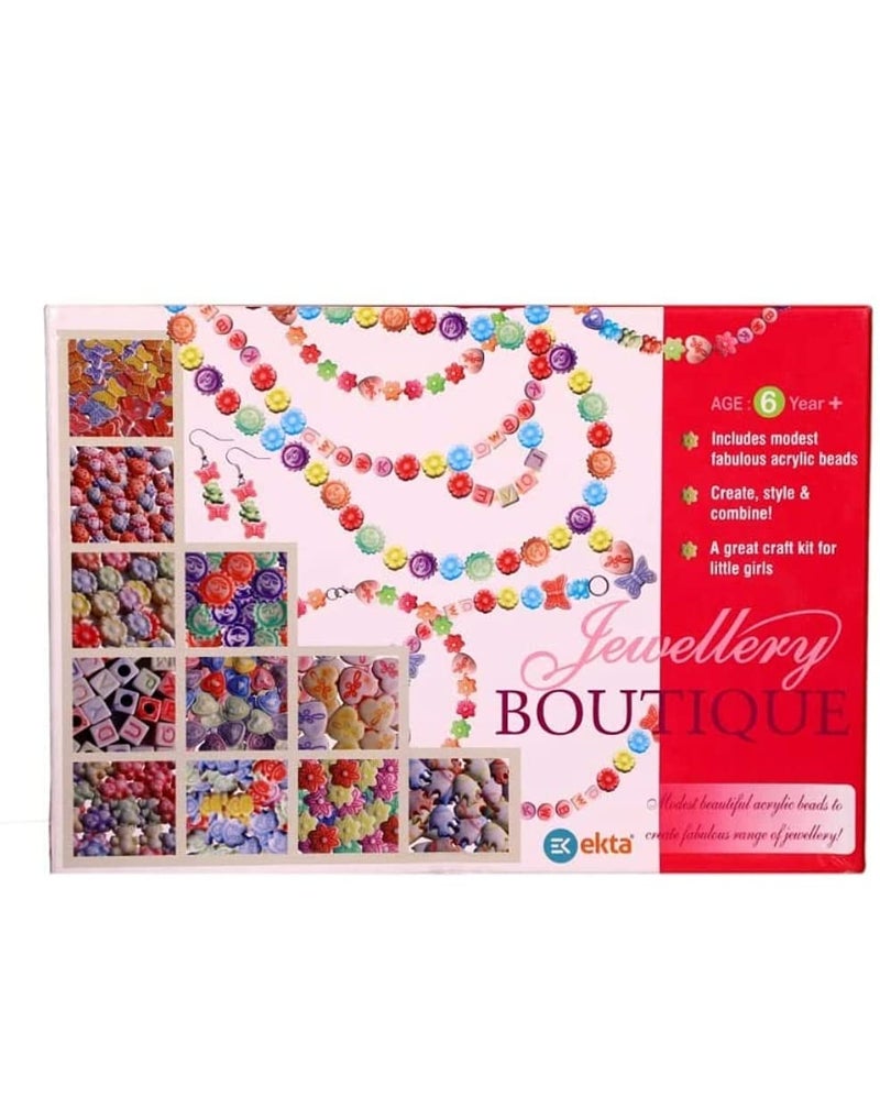 EKTA Jewellery Designer Senior Craft Kit | Create Your own Designer Jewellery | Perfect Toy for Girls - Image 5