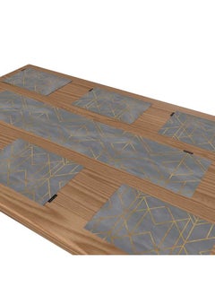 ART MOOD Golds Grey Placemats Set  - Image 2