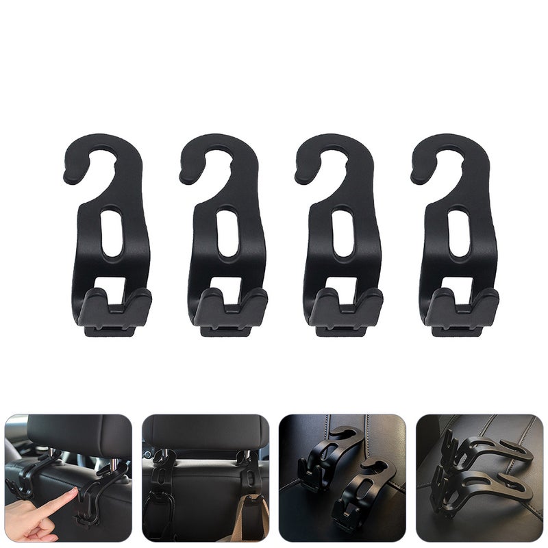 20 Pcs Multi-function Hooks Auto Backseat Umbrella Sundries Hanger Seat Hook - Image 3