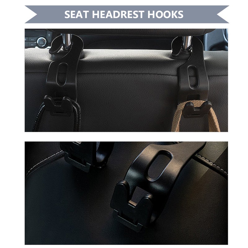 20 Pcs Multi-function Hooks Auto Backseat Umbrella Sundries Hanger Seat Hook - Image 5