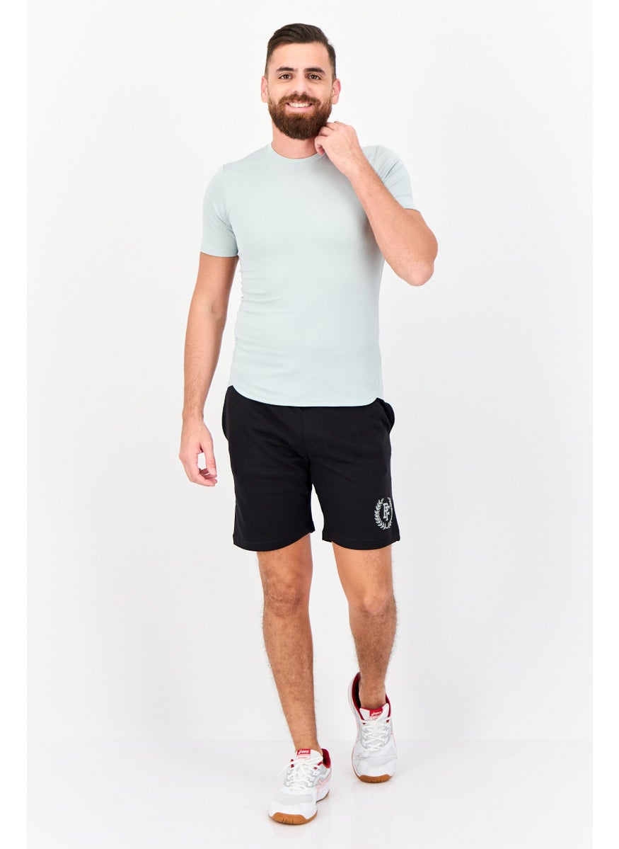 Paul Frank Men Graphic Print Basic Shorts, Black  - Image 4