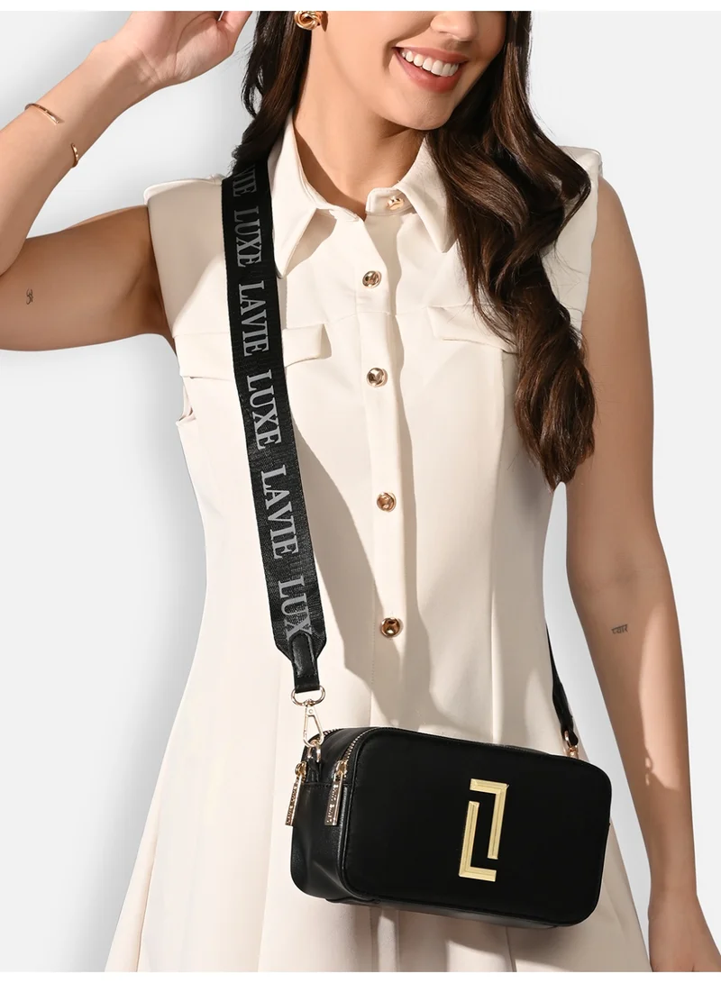 لافي لافي لوكس حقيبة نسائية فيني  كروس بودي سوداء