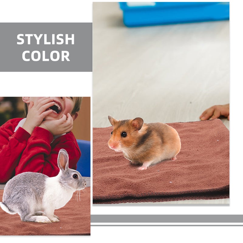 5pcs Blankets Washable Microfiber Bedding Cage Liners Reusable Pet Pee Pad - Image 2