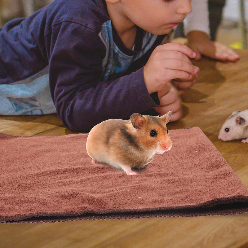 5pcs Blankets Washable Microfiber Bedding Cage Liners Reusable Pet Pee Pad - Image 5