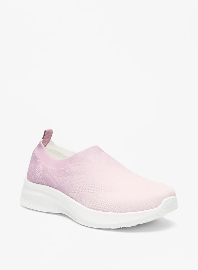Oaklan by Shoexpress Women's Textured Slip-On Sports Shoes