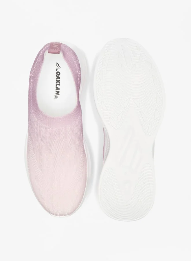 Oaklan by Shoexpress Women's Textured Slip-On Sports Shoes