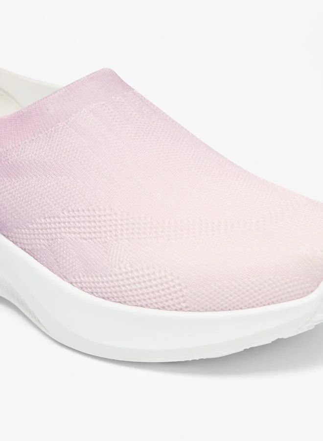 Oaklan by Shoexpress Women's Textured Slip-On Sports Shoes