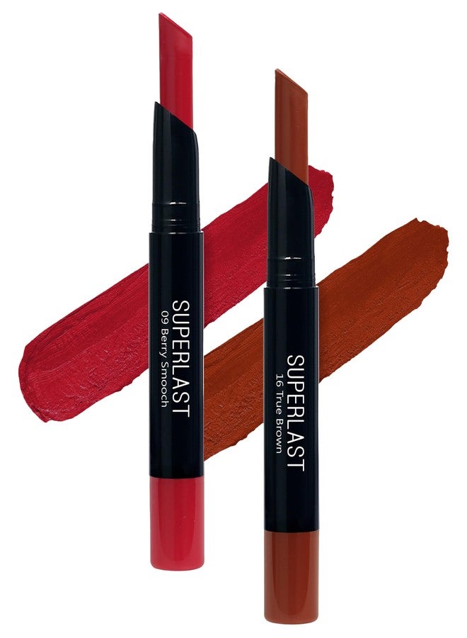 ME-ON Superlast Lipstick (Shade 09,16) Matte Finish - Image 1