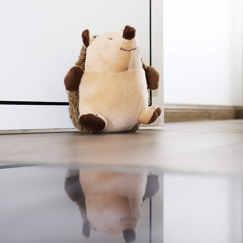 Daralis Decorative Hedgehog Door Stop-Cute Animal Weighted Door Stopper for Home and Office Decoration (Tan Hedgehog) - Image 5