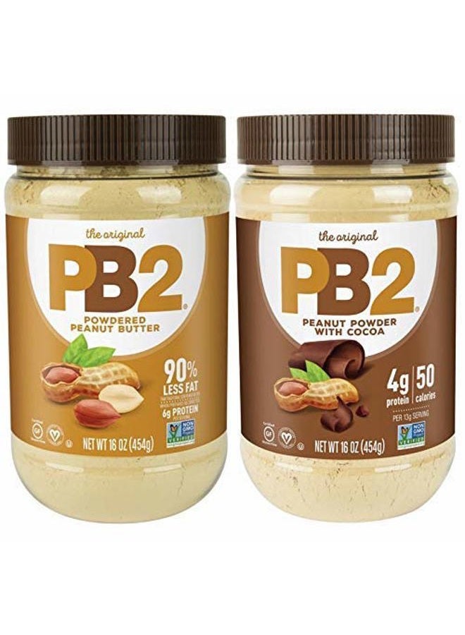 PB2 Powdered Peanut Butter Bundle, 16 oz (Pack of 2) - Image 1