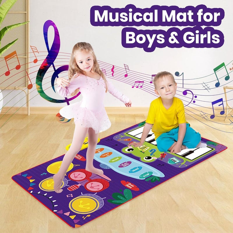 Musical Baby Play Mat with Piano & Drums - Image 3