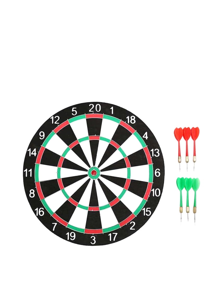 Generic - Dart Board Plastic Round 36Cm. 6-Shoot - Image 1