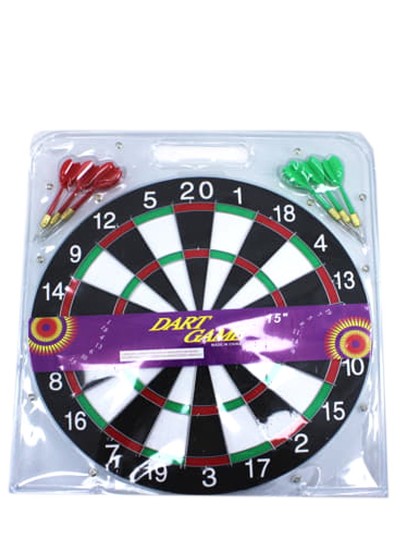 Generic - Dart Board Plastic Round 36Cm. 6-Shoot - Image 1