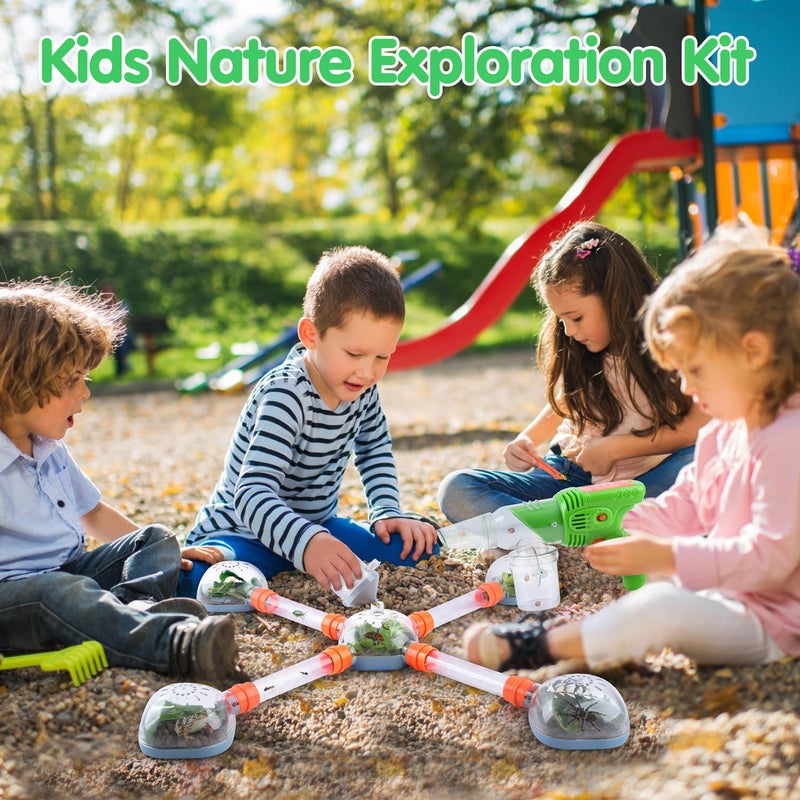 PLAY Bug Catcher Kit for Kids Bugs Toys for Kids 35 Bug Vacuum Catching Kit Critter Keeper Habitat Insect Collection Terrarium Summer Outside Toys for Toddlers 13 4 5 6 7 8 Boys Gift - Image 3