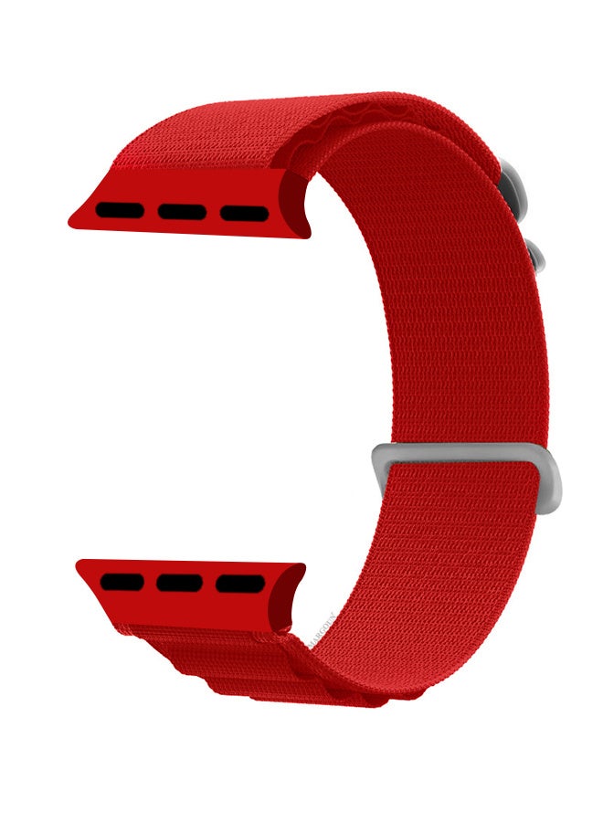 Alpine Loop Band For Apple Watch Band 49mm/45mm/44mm/42mm Nylon Woven Sport Strap Compatible with iWatch Series Ultra2/Ultra/8/7/SE/6/5/4/3/2/1 Adjustable Strap - Image 5