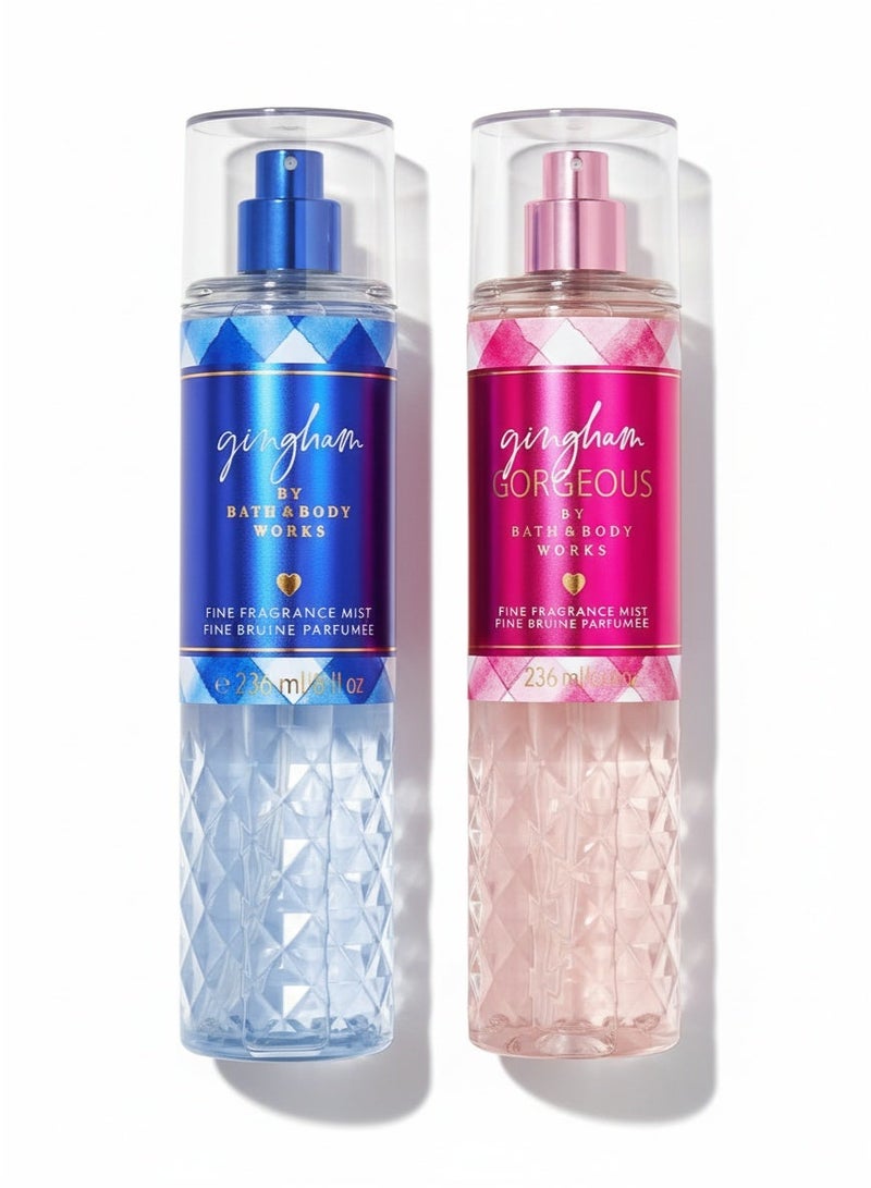 Bath & Body Works مجموعة جينغهم رذاذ مزدوج - Image 1
