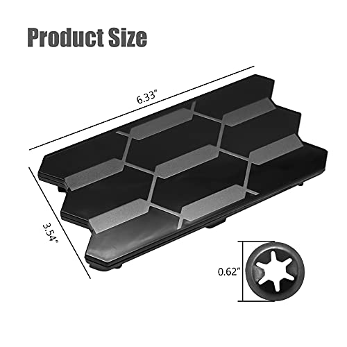 MDEOOSKY 5314135060 Black Silver Front Grille Garnish Sensor Cover Replacement for Toyota Tacoma TRD PRO the 20182022 - Image 3