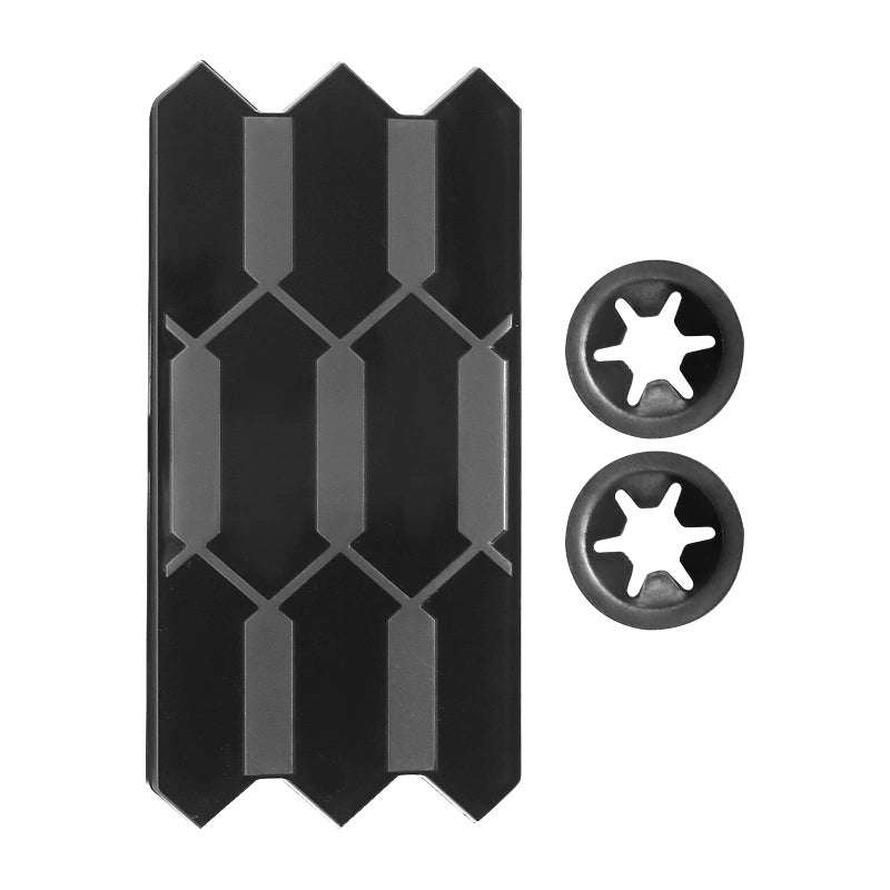 MDEOOSKY 5314135060 Black Silver Front Grille Garnish Sensor Cover Replacement for Toyota Tacoma TRD PRO the 20182022 - Image 2