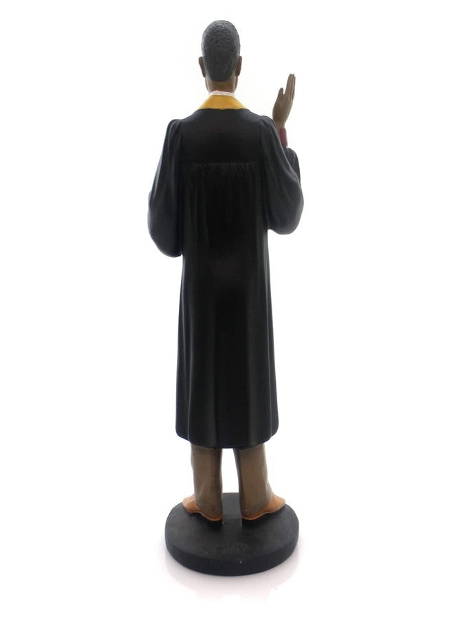 Ebony Treasures Professional Preacher African American Collectible Figurine 8.5 Inch Hand Painted Resin Statue for Home Decor - Image 3