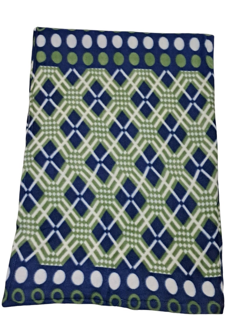 CHANDRAVATI Single Bed || 90x100||Fleece|| Quilt Cover/Duvet Cover/Rajai Cover/Blanket Cover for Winters (CC-Blue) - Image 3