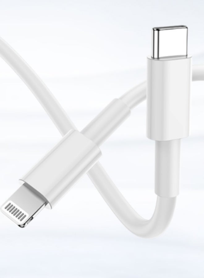 كابل USB-C إلى Lightning، عدد 2، بطول 1.8 متر، شحن سريع 20 واط PD، معتمد من MFi - Image 2