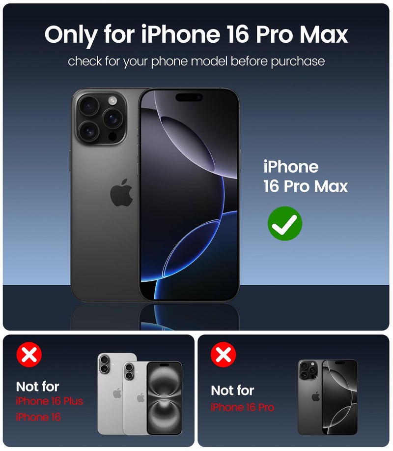 iGluz 4+2 Pack for iPhone 16 Pro Max Privacy Screen Protector with Camera Lens Protector[Easy Install & Bubble Free] 9H+ Tempered Glass iphone 16 Pro Max[True 25% Anti Spy] for Apple 6.9"(2024) - Image 2