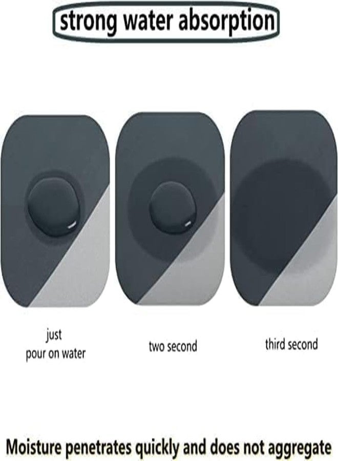 Maharsh Modern Kitchen Floor mat with Water and Oil Absorption, Anti Slip Crystal Velvet Long Strip Foot mat Size 17x47 17x30 Inch (45X120 45X75 CM) (Black Shadow) - Image 5
