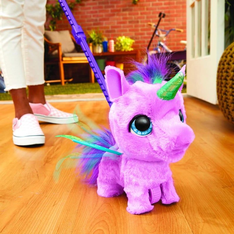 FurReal Flyalots Flitter My Alicorn Plush Interactive Pet Toy, Unicorn Toys, Animatronic Pet Toy for Kids Ages 4+, Toys for 4 Year Old Girls - Image 4