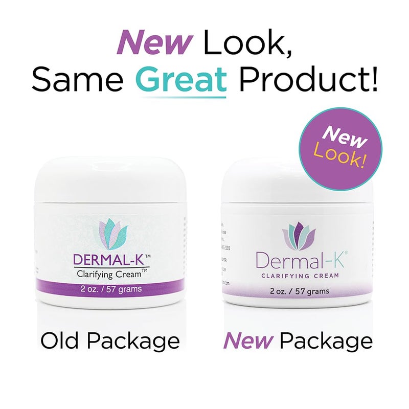 dermal k كريم ديرمال-ك بفيتامين ك 2 أونصة | كريم مرطب مع مضادات الأكسدة والنباتات | يقلل من ظهور تغير اللون، والخطوط الدقيقة والتجاعيد | خالي من البارابين - Image 2
