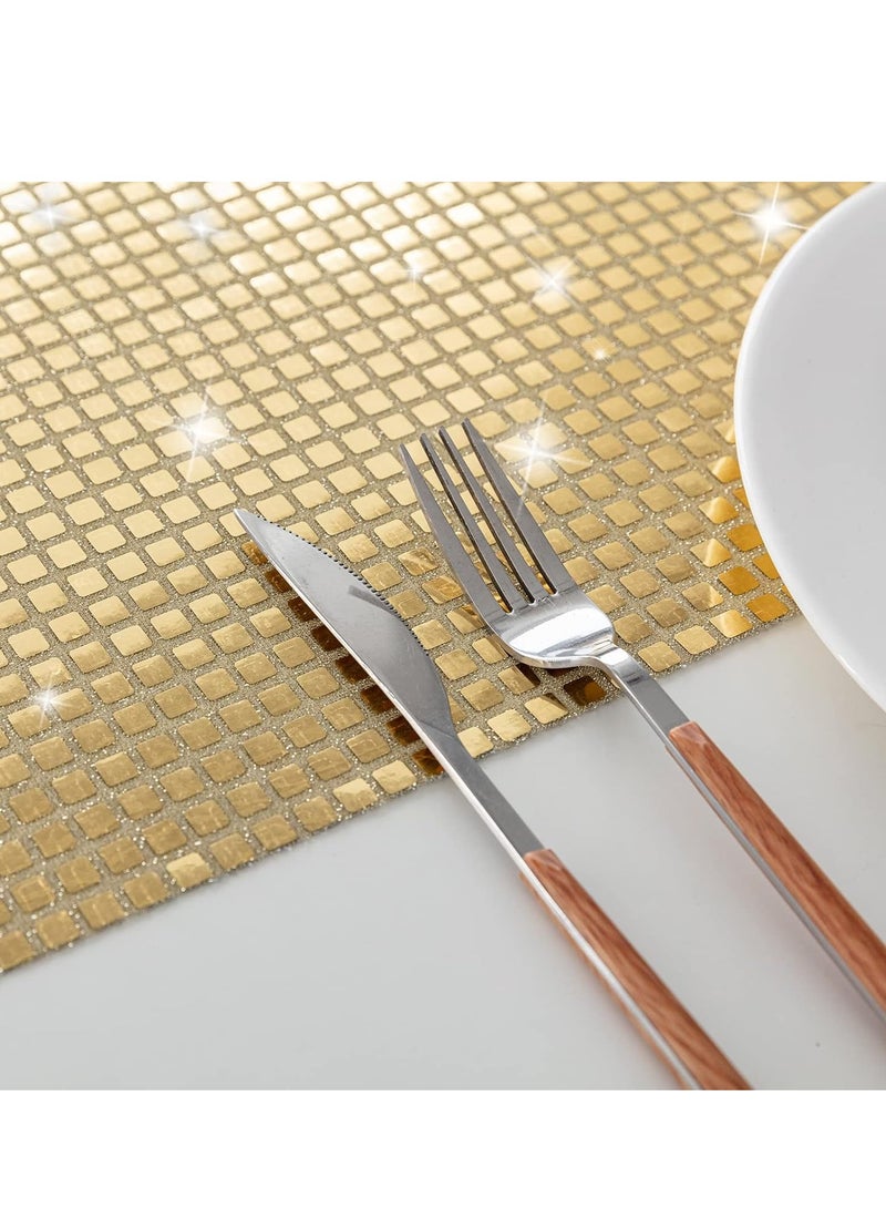 SOLARAE Glitter Disco Champagne Table Runner Fit Rectangle Table Spring Table Runner for Indoor Outdoor Home Party Decor Wedding Baby Shower 30*180CM - Image 5