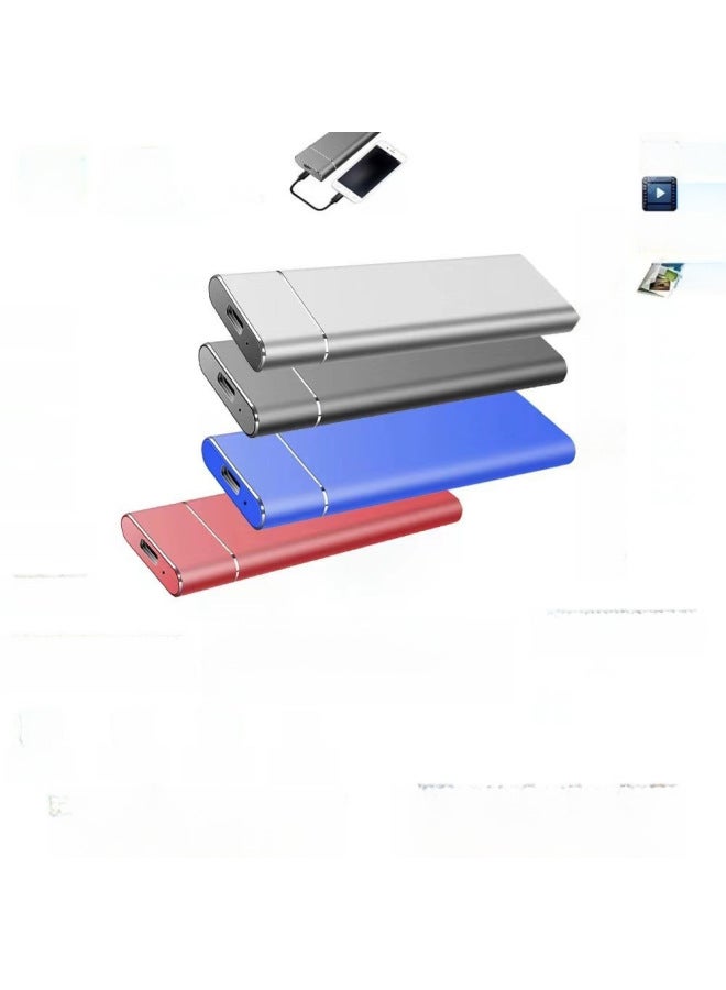 Portable Mini High-speed Transmission Solid State Drive 16tb 8tb 4tb 1tb Mobile Digital Computer Hard Disk-Capacity:16TB-Interface:Black - Image 1